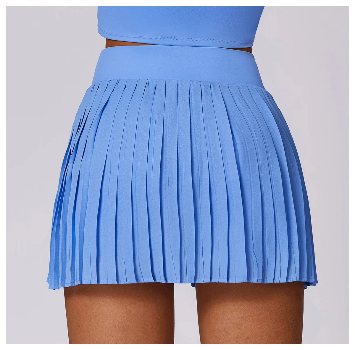 High Waist Tennis Skirts With Pocket