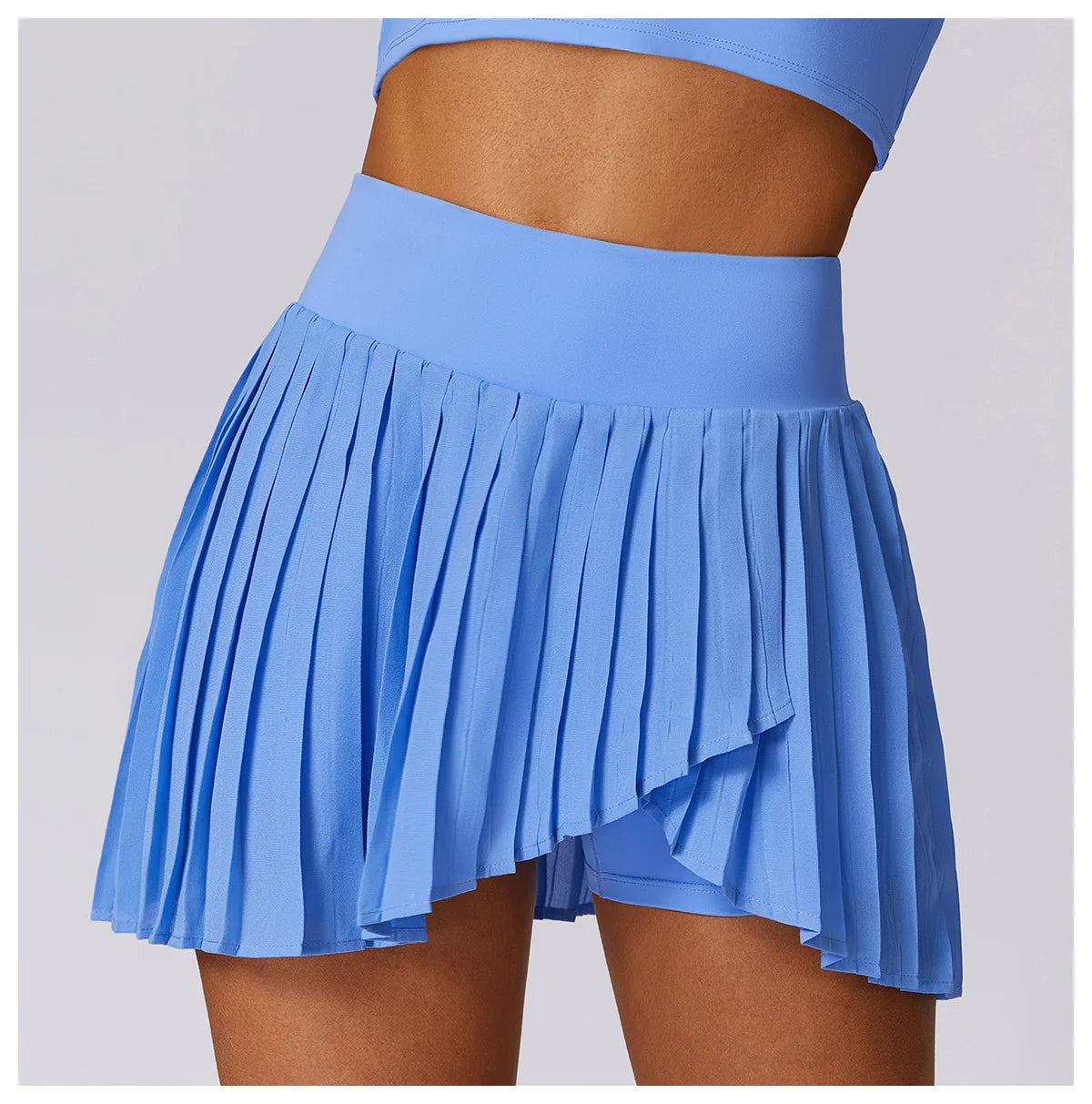 High Waist Tennis Skirts With Pocket