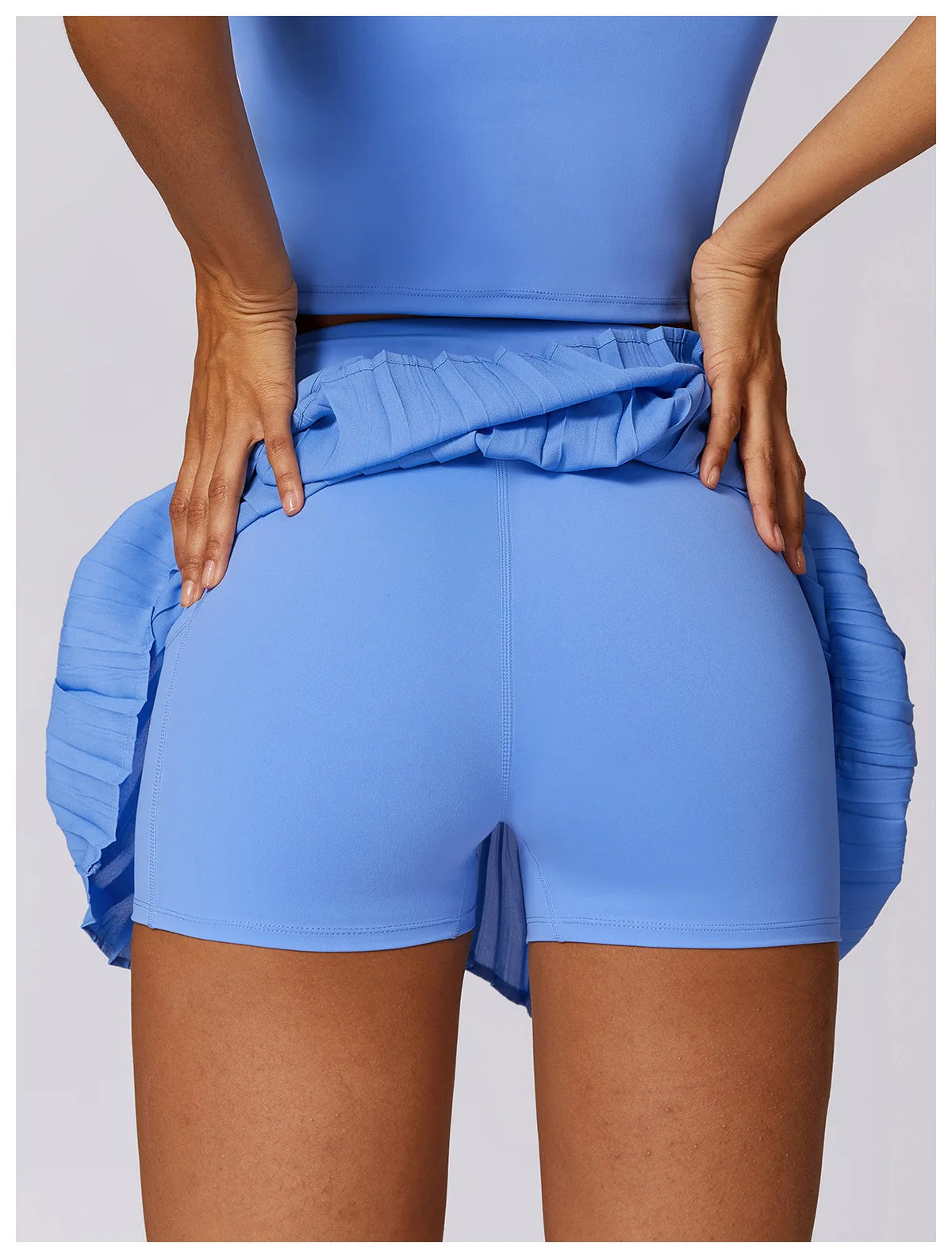 High Waist Tennis Skirts With Pocket