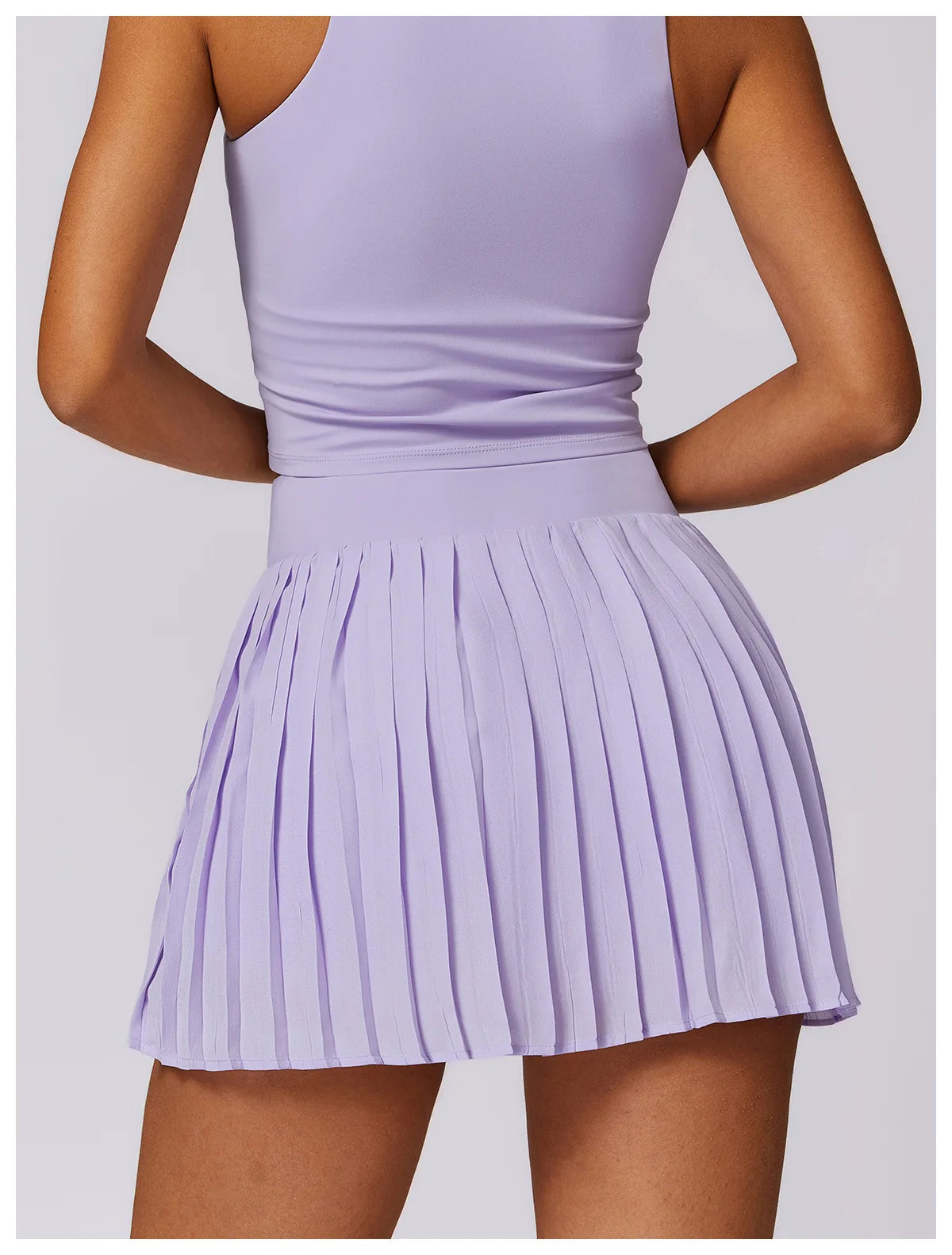 High Waist Tennis Skirts With Pocket