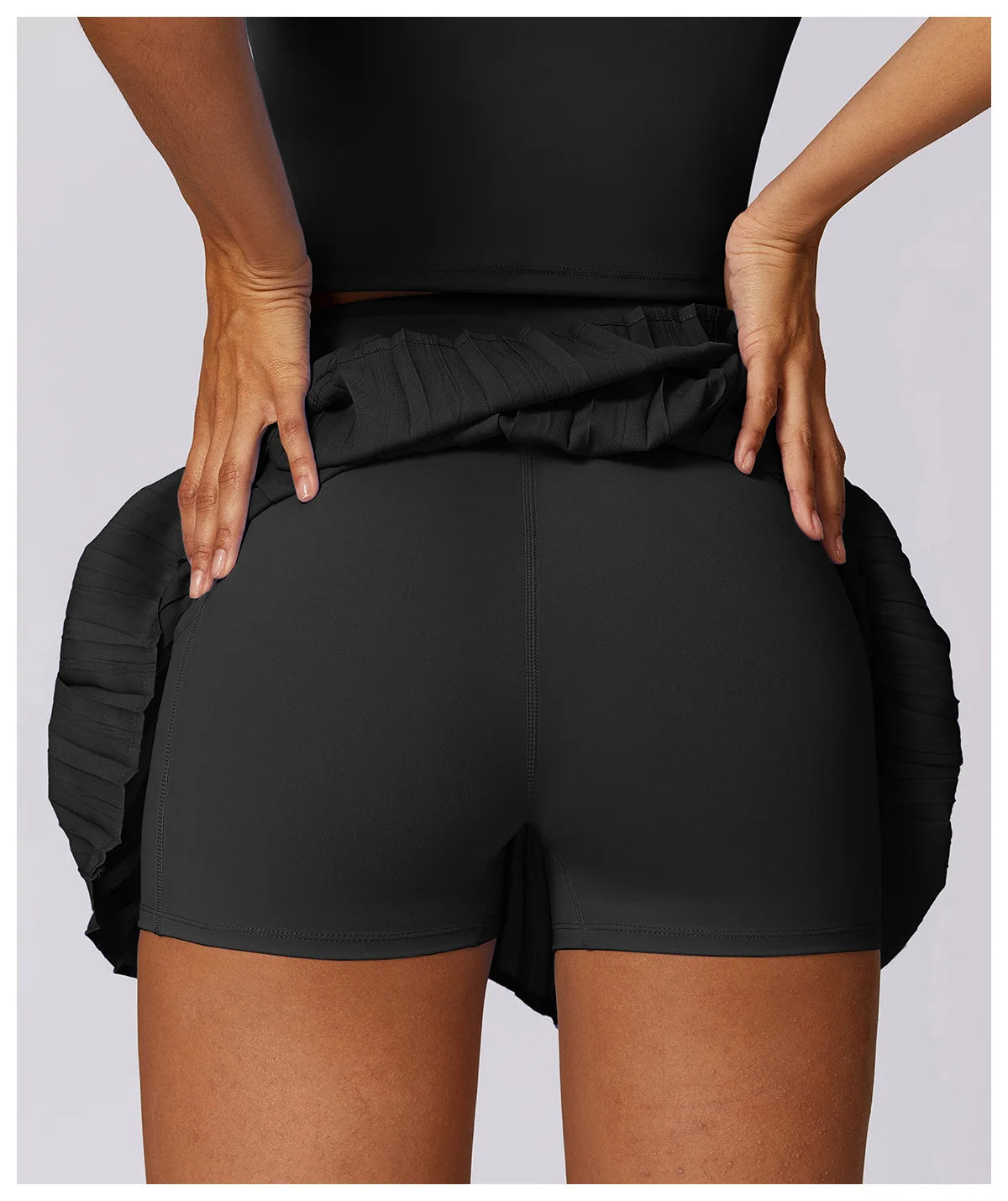 High Waist Tennis Skirts With Pocket